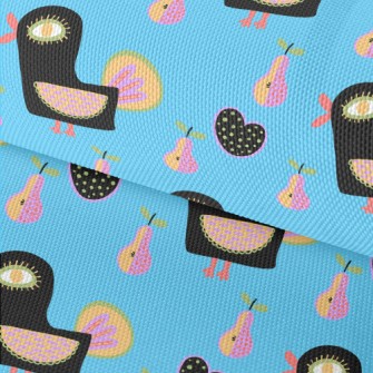 Folk Style Bird Waterproof Oxford