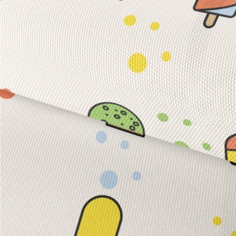Cartoon Dessert Pattern Waterproof Oxford