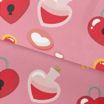 Love Key And Lock Waterproof Oxford