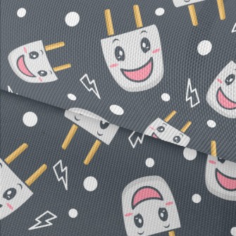 Happy Face Plug Waterproof Oxford