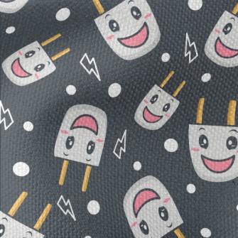 Happy Face Plug Waterproof Canvas
