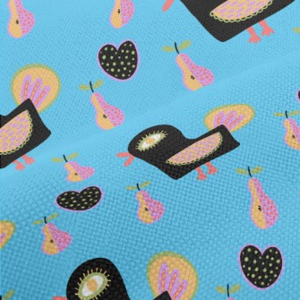 Folk Style Bird Performance Linen