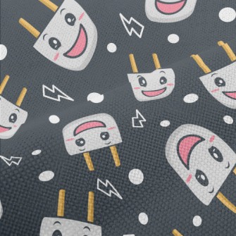 Happy Face Plug Performance Linen