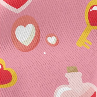 Love Key And Lock Standard Corduroy