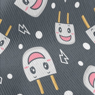 Happy Face Plug Standard Corduroy