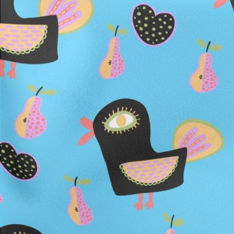 Folk Style Bird Stretch Ponte