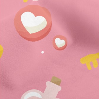 Love Key And Lock Micro Fleece