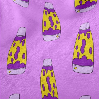 Cartoon Doodle Lava Lamp Minky