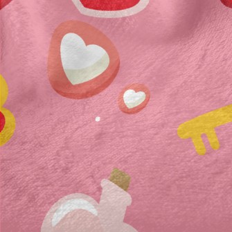 Love Key And Lock Minky