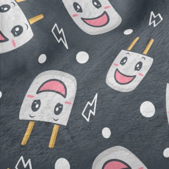 Happy Face Plug Minky