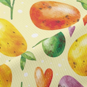 Watercolor Easter Eggs Piqué