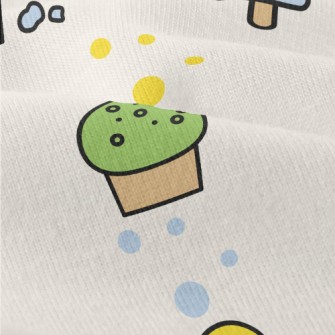 Cartoon Dessert Pattern Modern Jersey