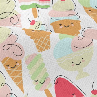 Smiley Face Ice Cream Modern Jersey