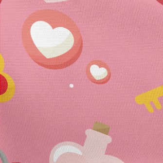 Love Key And Lock Pongee