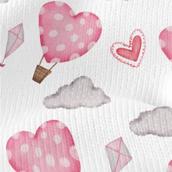 Valentine&#39;s Day Love Hot A Stretch Jersey