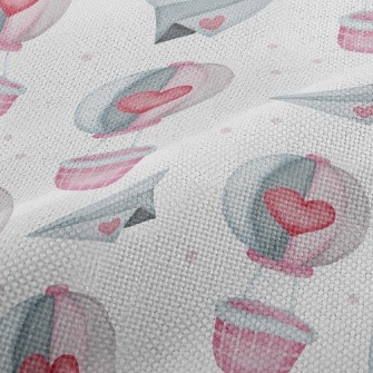 Paper Airplane Hot Air Balloon Performance Linen