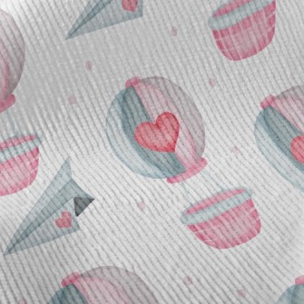 Paper Airplane Hot Air Balloon Standard Corduroy