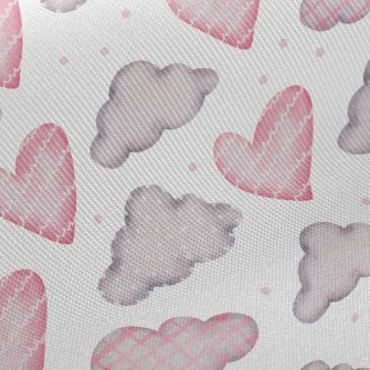 Wave Love Dot Cloud Twill