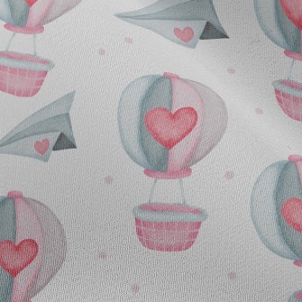 Paper Airplane Hot Air Balloon Chiffon