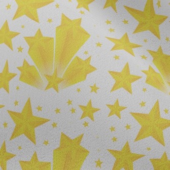 3D Flying Stars Chiffon