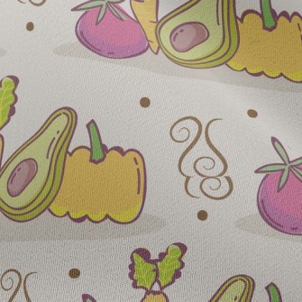 Fruit And Vegetable Arranging  Chiffon