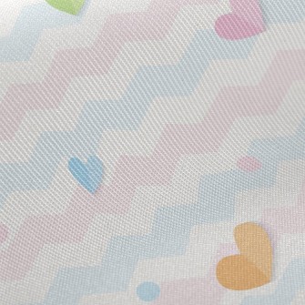 Soft Wavy Heart Twill