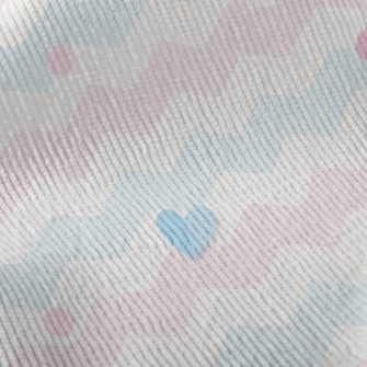 Soft Wavy Heart Standard Corduroy