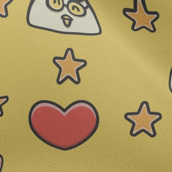 Smiling Glasses Cock Chiffon