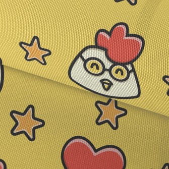 Smiling Glasses Cock Waterproof Oxford