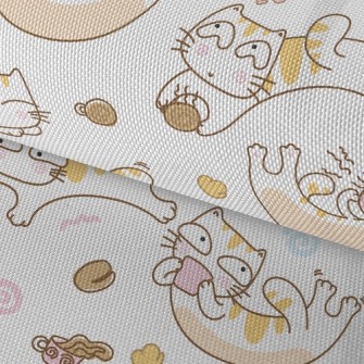 Funny Expression Cat Waterproof Oxford