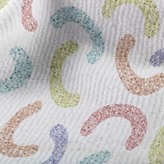 Shiny Sequins Curved Terry
