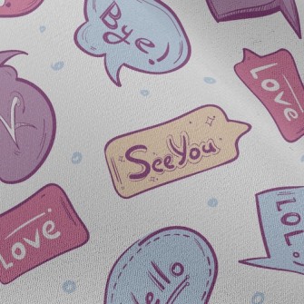 Text Dialog Box Chiffon