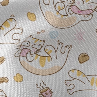 Funny Expression Cat Waterproof Canvas