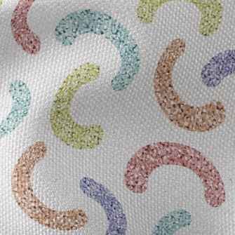 Shiny Sequins Curved Waterproof Canvas
