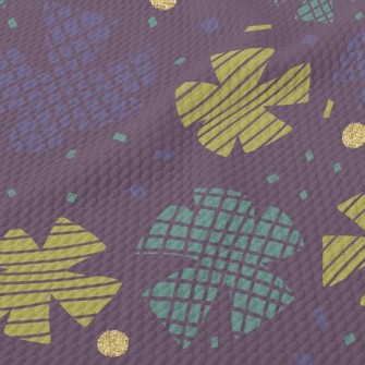 Floating Polygon Birdseye Piqué