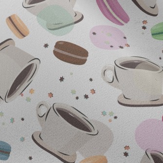 Coffee With Macarons Chiffon