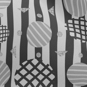 Simple Geometric Figure Chiffon
