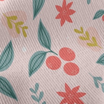 Cartoon Cherry Tree Standard Corduroy