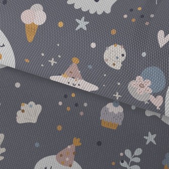 Cute Whale Holding Gift Waterproof Oxford