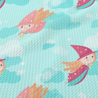 Beautiful Little Fairy Birdseye Piqué