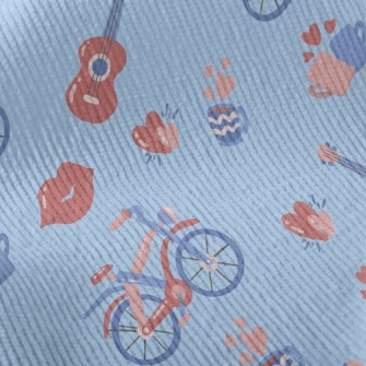 Couple In Love With Guitar Standard Corduroy