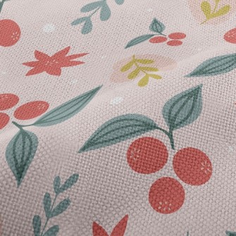 Cartoon Cherry Tree Performance Linen