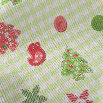 Patchwork Style Bird Standard Corduroy