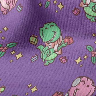 Excited Christmas Dinosaurs Terry