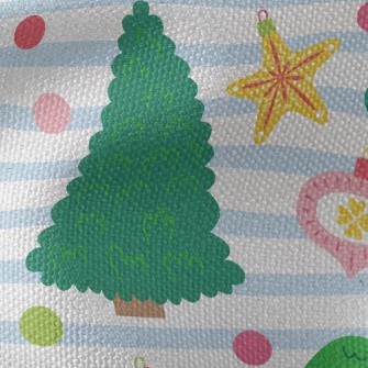 Childlike Christmas Tree Waterproof Canvas