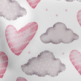 Wave Love Dot Cloud Stretch Ponte