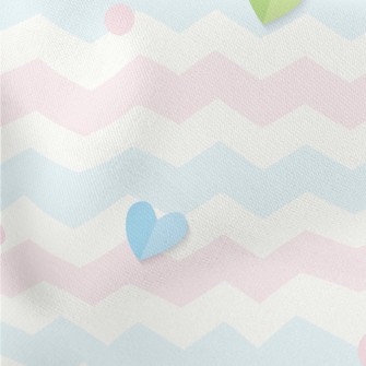 Soft Wavy Heart Stretch Ponte