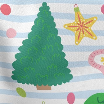 Childlike Christmas Tree Stretch Ponte