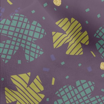 Floating Polygon Micro Fleece