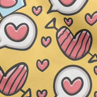 Dialog Heart Micro Fleece
